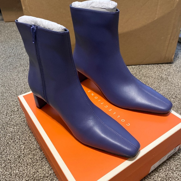 Katy Perry Collections The Wanderering Bootie in Softy Nappa Dust Blue 8.5 - Picture 1 of 9